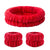 Spa-Ready Elastic Facial Headband and Wrist Strap Set