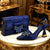 Glistening Rhinestone High-Heel Sandals and Matching Bag Set