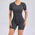 Aesthetic Form-fitting Athletic Sportswear Backless Jumpsuit for Women