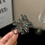 Versatile Rhinestone Hair Claw Clip for All Hair Types