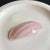 Vintage Chic Oval-Shaped Glossy Finish Hair Clips for Women