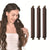 Soft Satin Heat-Free Curling Rods for Gorgeous Waves