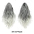 Voluminous Short Blonde Curly Clip-In Hair Extensions