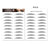 6D Waterproof Long Lasting Natural Hair-Like Eyebrow Tattoos Sticker