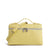 Simple Chic Textured Top Handle Handbag with Double-Zipper Closure