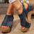 Women's Peep-Toe Wedge Heel Sandals for Comfort and Style