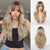 Layered Long Straight Hair Wigs with Fluffy Layers and Curtain Bangs