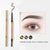 Double-Ended Waterproof Eyebrow Pencil with Brush Makeup Tool