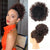 Messy Curly Hair Bun Extensions for Volume and Style