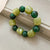 Colorful Oversized Acrylic Beaded Bracelet for Women
