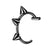 Unisex Punk Style Stainless Steel Non-Pierced C-Clip Lip Rings