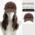 Women's Sporty-chic Baseball Cap with Curly Wave Hair Extensions