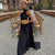 Classy One-Shoulder Floor-Length Evening Gown for Women