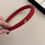 Retro-style Padded Headbands with Small Gold-tone Bow Accent