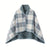 Warm and Cozy Wearable Plaid Flannel Shawl Wrap Blanket with Buttons