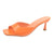 Vibrant Candy-Hued Open-Toe High Heel Sandals for Women