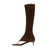 Head-turning Women's Clip Toe Styling with Side Zipper High Heel Boots