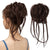 Easy and Instant Elastic Messy Layered Hair Bun Extensions