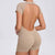 Women's Padded Sporty Jumpsuit for Gym and Fitness Workouts