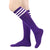 Casual & Chic Women's Knee-High Striped Socks for Everyday Style