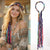 Women's Boho-Inspired Colorful Rope Tassel Hairband