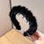 Winter-ready Soft Plush Faux Fur Leopard Pattern Headband