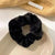 Women's Solid Color Cute Soft Plush Elastic Scrunchie Hair Ties