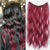 Fluffy Colorful Wavy Clip-In Hair Extensions for Instant Style