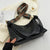 Slouchy Soft-Touch Shoulder Bag with Knotted Strap Details