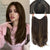 Long Layered Clip-In Hair Extensions with V-Shape Style