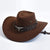 Faux Suede Western Cowboy Hat For Parties and Outings