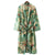 Women's Printed Long Kimono Robe with Belt for Stylish Lounge Wear