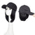 Adjustable Baseball Cap with 6-inch Short Straight Hair Extensions