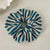 Vibrant Large Stripes Pattern Knitted Elastic Ponytail Hair Ties