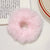 Colorful Fluffy Faux Fur Scrunchie Hair Tie for Women