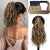 Soft and Bouncy Wave Texture Ponytail Hair Extension