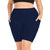 Women's Plus Size High-Waisted Workout Shorts with Dual Pockets