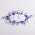 Elegant Rhinestone-encrusted Silk Flower Bridal Headpiece