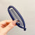 Compact Matte Finish Banana-shaped Hair Clips for Everyday Use