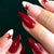 Reusable Press-on Nails with Classic White French Tip Design