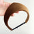 Smooth Velvet Crown Design Women's Adjustable Anti-Slip Headband