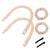 Gentle Heatless Curling Flexi Rod Headband Styling Tool