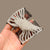 Faux Pearl Beads Elastic Double Row Design Hair Clips