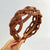 Braided Style Hollowed Out Wide Hairband for Women