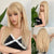 Long Silky Straight Hair Extension Wigs with Flattering Bangs