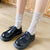 Women's Breathable Sheer Lace Transparent Floral Socks