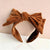 Women's Soft Velvet Fabric Headbands with Chic Bowknot
