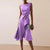 Sleeveless Ruffled Midi Dress for Women in Solid Colors