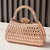 Dazzling Rhinestone Evening Bag with Unique Crown-Shaped Clasp