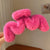 Cozy Winter Plush Faux Fur Zigzag Design Hair Claw Clips